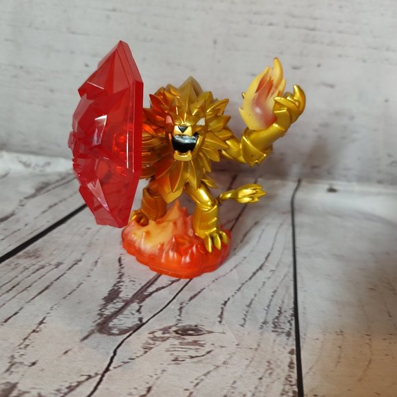 skylander Toys Skylanders Wildfire Trap Team Gold Lion With Red